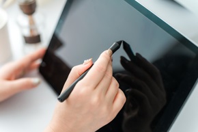 タブレット対応システムのイメージ
